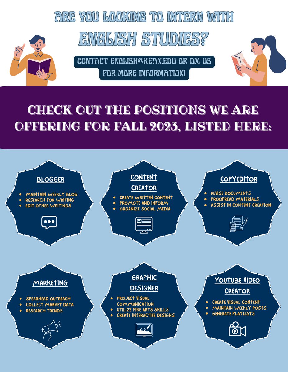 English Studies at Kean University tweet media