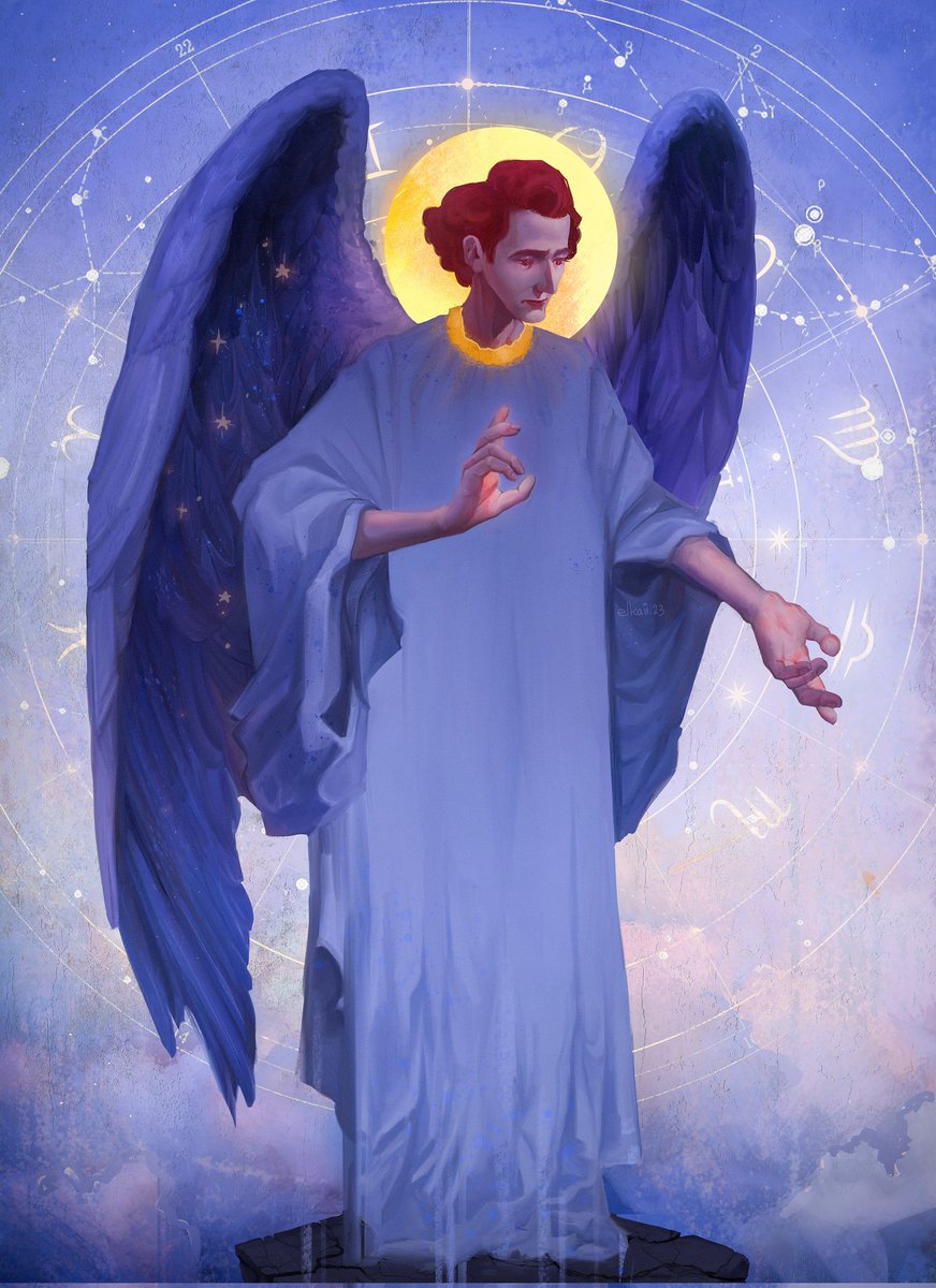 elka_ii's tweet photo. Crowley's lullaby 🌙
#GoodOmens2 #GoodOmens #GoodOmensFanArt #Crowley https://t.co/784cu3CJ6n