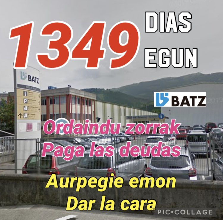 ⚠️1349⚠️ 

Nuestros derechos a un TRABAJO digno,con un CONVENIO digno y con una VIDA digna!
🗣dialogo= solución 
🤝Negociar por dios!
⛔️No a los despidos!
✊Mientras seguiremos en lucha!

#BATZordainduzorrak 
#ArratiaBizirik 
#novaltiasolucion