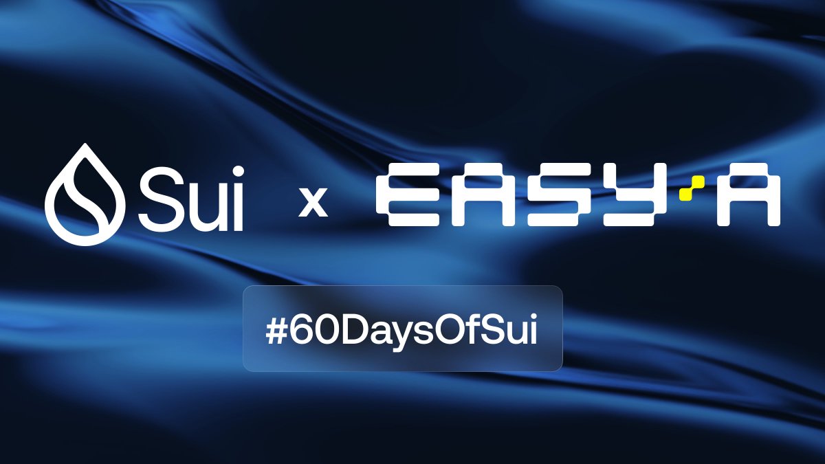 easya_app's tweet photo. In 2021, 5 engineers left Facebook to create an all-new blockchain designed to empower devs to build dApps that scale to billions of users at the speed of the internet.

Its name? @SuiNetwork

Today, we announce we’re bringing the world’s best builders to Sui with #60DaysOfSui 💧 https://t.co/sLMptu4rO3