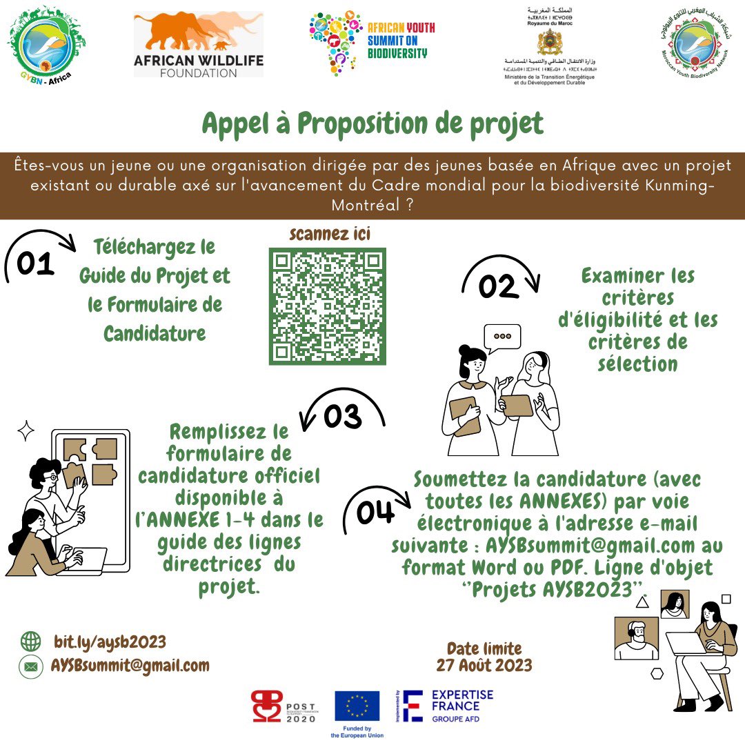 aysbsummit's tweet photo. Just a friendly reminder 📣!

⏳Deadline is August 27th.

EN 👉Application details: [https://t.co/ZnNjY8SgGc]

FR 👉 Détails de l'application : [https://t.co/L5cKcFAkxr]

#AYSB2023 #FromAwarenesToAction #reminderdeadline https://t.co/VPugmUrpvt