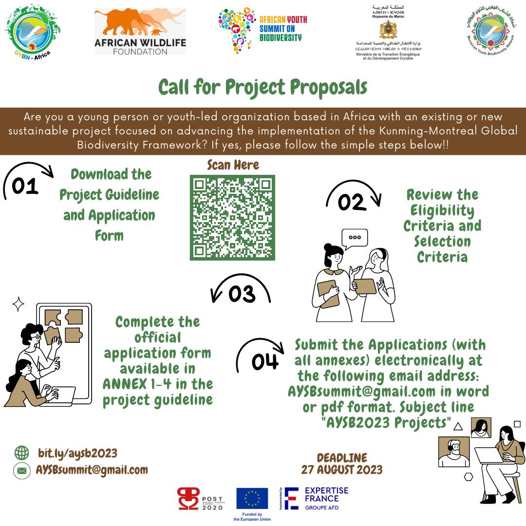 aysbsummit's tweet photo. Just a friendly reminder 📣!

⏳Deadline is August 27th.

EN 👉Application details: [https://t.co/ZnNjY8SgGc]

FR 👉 Détails de l'application : [https://t.co/L5cKcFAkxr]

#AYSB2023 #FromAwarenesToAction #reminderdeadline https://t.co/VPugmUrpvt