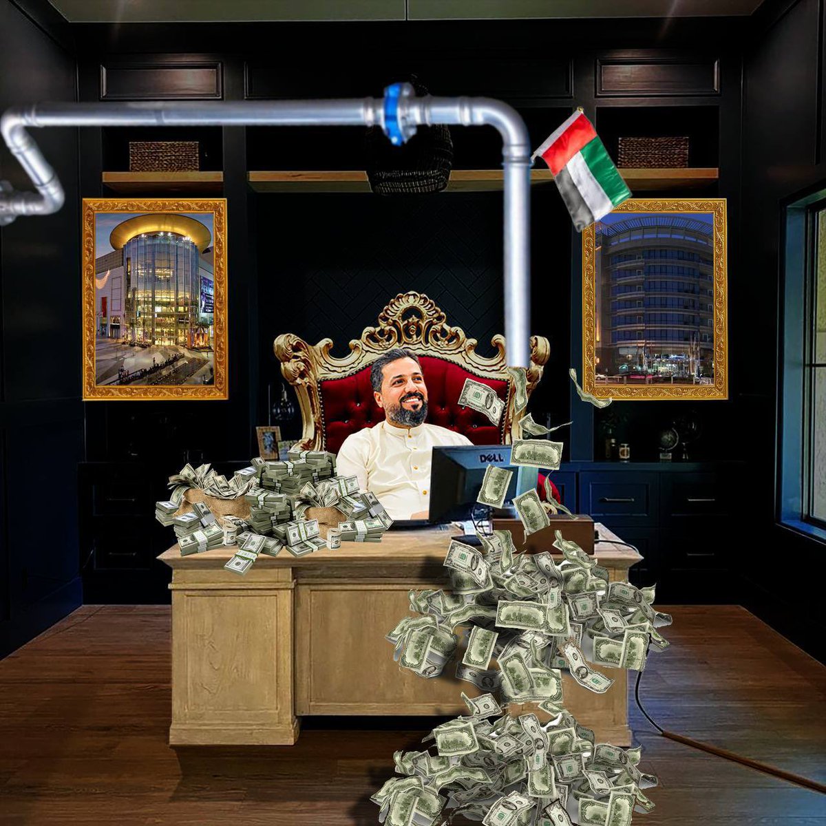 rehan_3i3's tweet photo. دبي كانت ولازالت الوجهة المفضلة لرجال الاعمال والسياسيين الذين تدور حولهم شبهات فساد 
يعودون اليوم لدعم شخصيات سياسية ورجال اعمال عراقيين كما كانت تفعل سابقًا
#الامارات_تقصي_السعودية https://t.co/sG1EVIm5WY