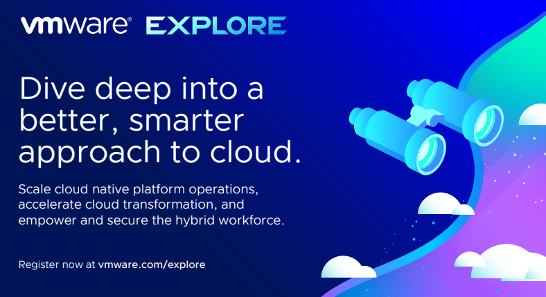 Did you know that registration is still open for VMware Explore 2023 Las Vegas? Join me at the center of the Multi-Cloud Universe! infl.tv/mPUZ