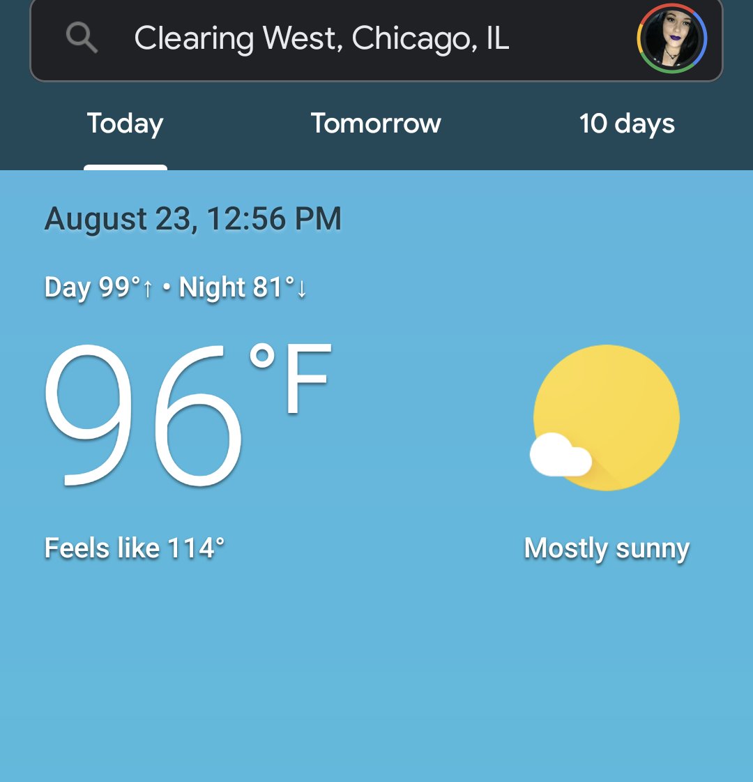 SamOwarrior69's tweet photo. ENOUGH ALREADY

#Weather #heatdome #cantwaitforfall #illtakeablizzardoverthisshit https://t.co/mvfeSMRea2