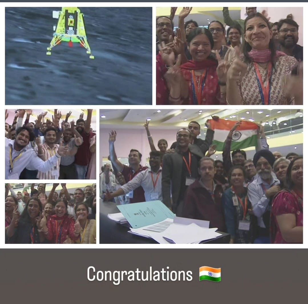India is in moon ...congratulations from all of us at Interioforest to ISRO and proud Scientists of great nation,INDIA