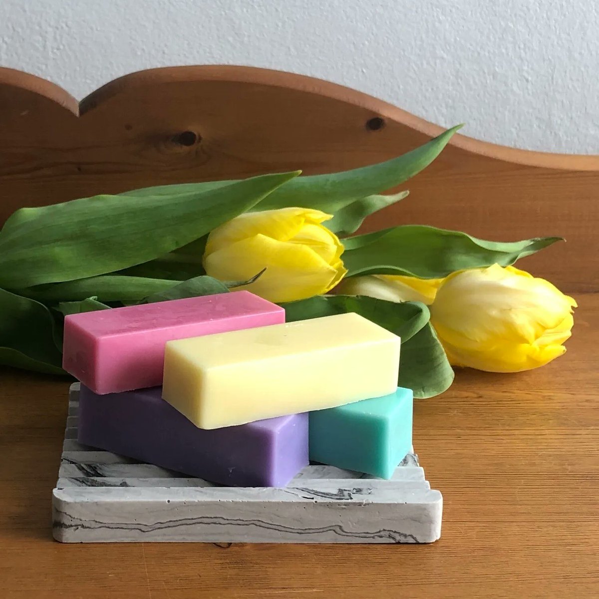 Our guest soaps are just the ticket for travel or for when you have visitors.
