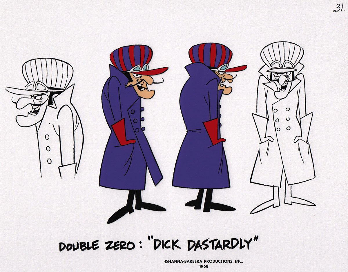 2nd Warner Bros. Character of the Day is:
Dick Dastardly from the Wacky Races franchise

#WarneroftheDay #WackyRaces #HannaBarbera