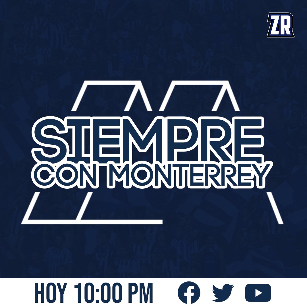 zonarayada's tweet photo. 🆕 Hoy estrenamos nuevo programa, @siempreconmty_. 🇫🇮

Los invitamos a unirse a la transmisión, estaremos leyendo sus opiniones. ✍🏻

⌚ 10:00 PM
👉🏻 https://t.co/N9MR8yL1UM
🖥️ Zona Rayada | Siempre Con Monterrey https://t.co/JVkH1mcTTJ