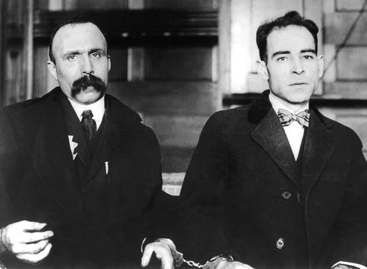 #OtD 23 Aug 1927 Nicola Sacco and Bartolomeo Vanzetti, anarchist workers and Italian immigrants, were executed in Boston, Massachusetts for a murder which neither committed – the real perpetrator had even admitted the crime. Learn more: libcom.org/history/1916-1…