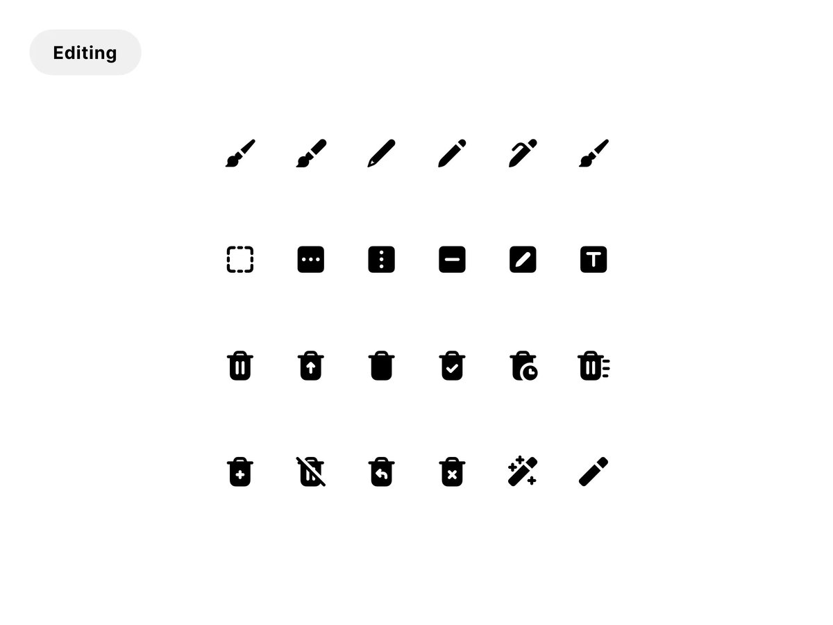 dazzleui's tweet photo. ✨ Dazzle UI Icon library 1,800+ free @figma @figmacommunity

Check ⇾ https://t.co/5wAogiMWX2 

#icons #figmaicon #figma #iconjar #Icon https://t.co/MZ66nU1lyk