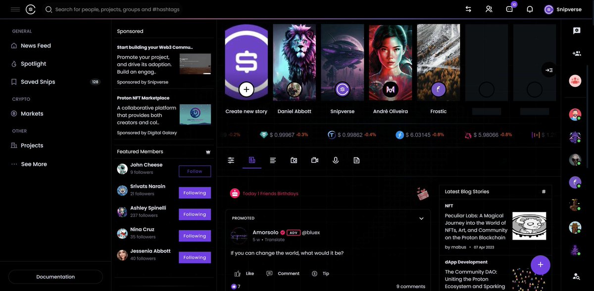 Ready to turn your crypto expertise into rewards? Say hello to Snipverse.com, the innovative #Web3 social media platform powered by #XPRnetwork. Sign up now to start earning $SNIPS rewards for every insightful post and engaging conversation.