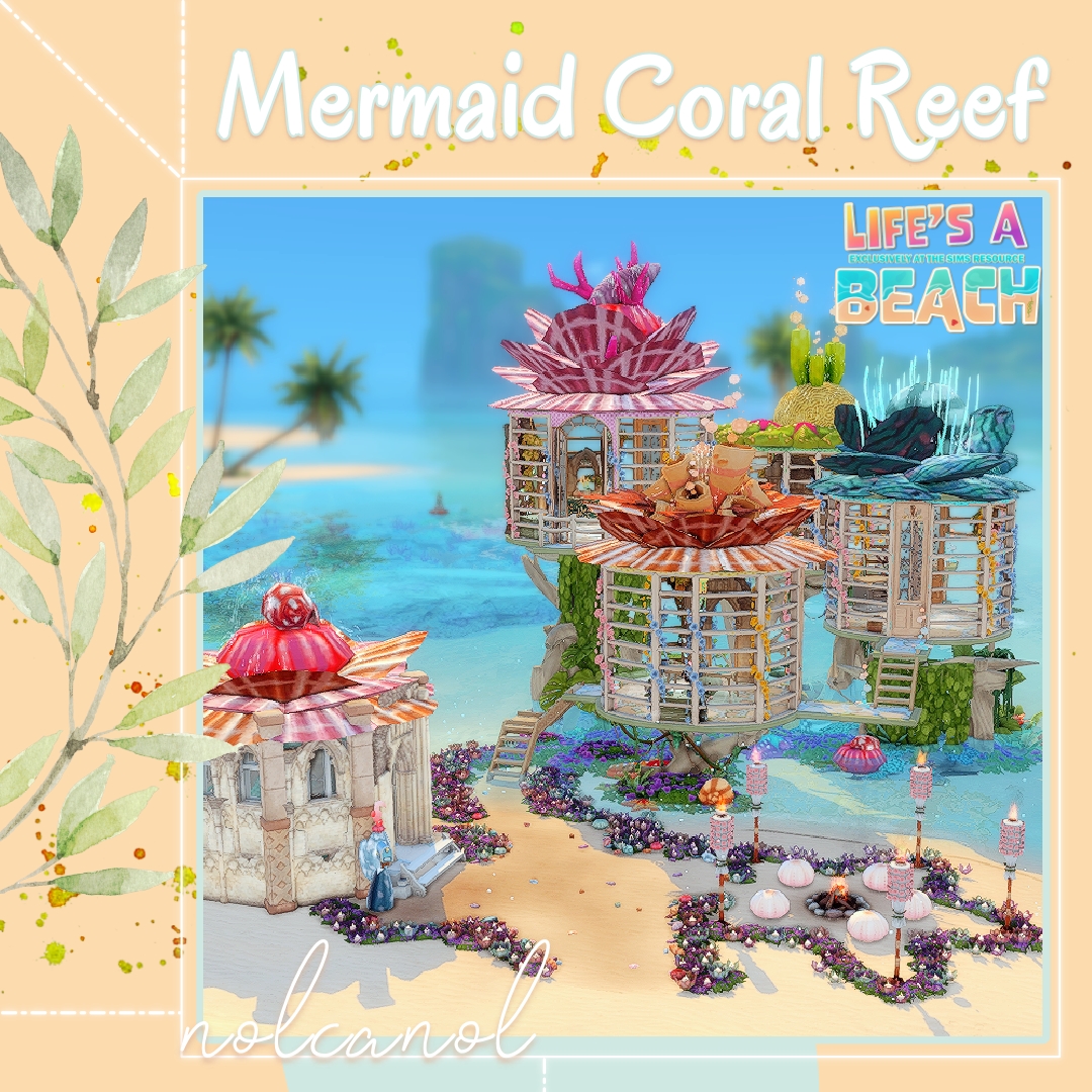 nolcanol's tweet photo. 🧡Mermaid Coral Reef🧡
🧡TSR CC - Playtested
🧡Download: https://t.co/RLZUBl2K0a

Lot size: 30x20
Value: 86,423
Lot type: Residential

@TheSimsResource @TheSims @SimsCreatorsCom
#lifeisabeach #tsrcollab #TheSims #TheSimsResource #TheSims4 #ShowUsYourBuilds #sims4lots #nolcanol https://t.co/ESIY50ZTlH