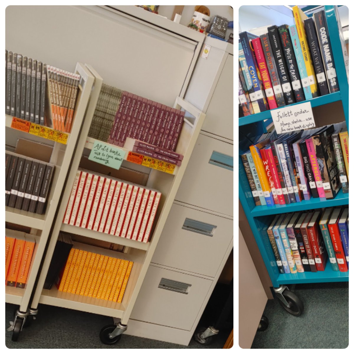 Paxnation... My favorite part of back to school is getting the new books in! Can't wait to see you all next week! 📚❤️😁