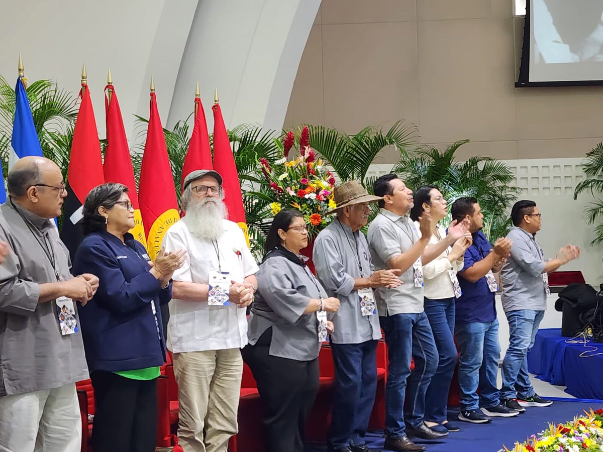 redvolucion_nic's tweet photo. ✊🏻📖 || ❤️🖤Congreso Nacional Alfabetización y Liberación.💙🤍💙 https://t.co/Mxp5KocAL4