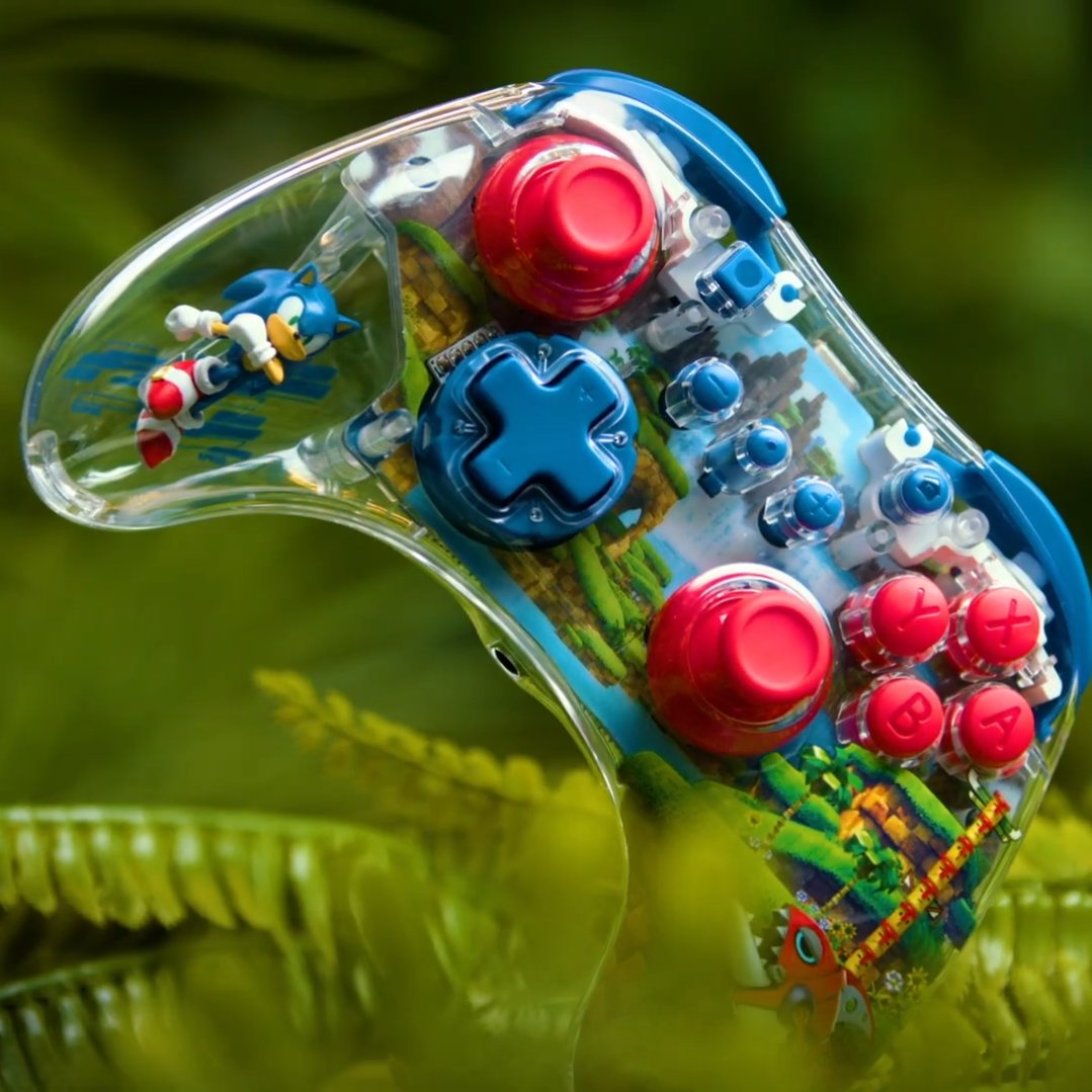 Nintendeal's tweet image. PDP just announced a new line of gaming products called REALMz that have collectible figures TRAPPED INSIDE

- Sonic, Tails, and Knuckles go up August 25
- Transformers designs in October
- Pikmin this Winter