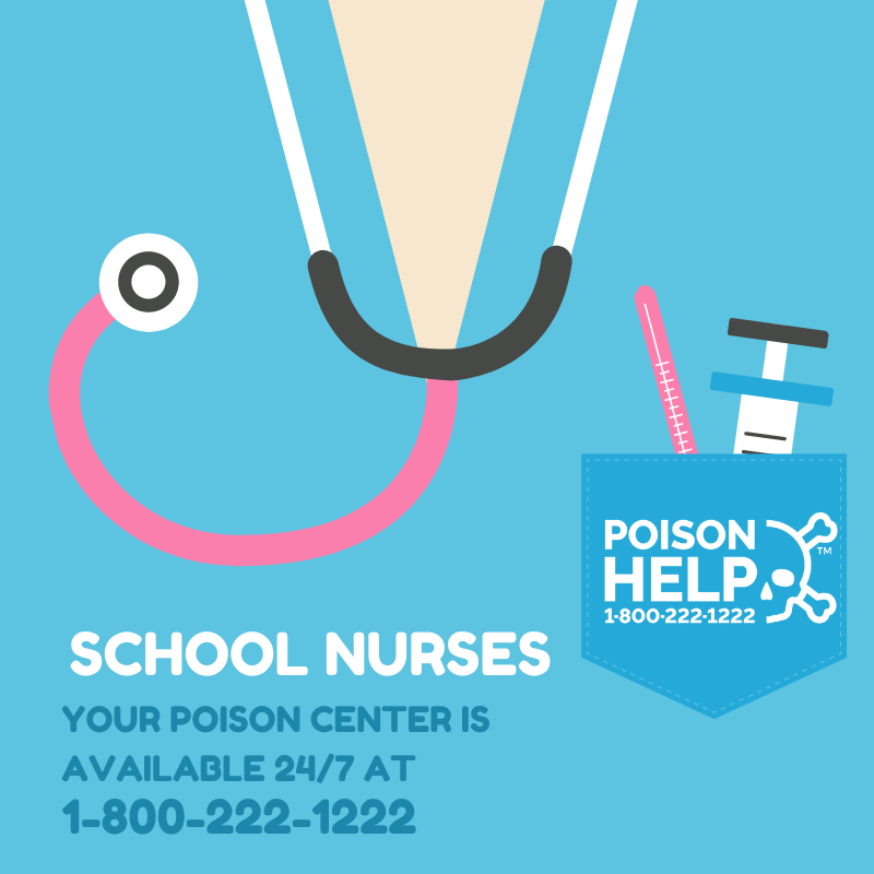 MDPoisonCtr's tweet photo. Wishing all of the Maryland school nurses a healthy and safe school year! Remember, we are always available by calling 1-800-222-1222. #BackToSchoolMD @MD_school_nurse https://t.co/b2OEcm6L42