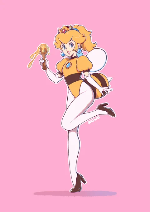 PEACH'S MONTH - DAY 23  Was a rough day today, but got time to finish this  #PeachMonth #PeachMonthSaiwo