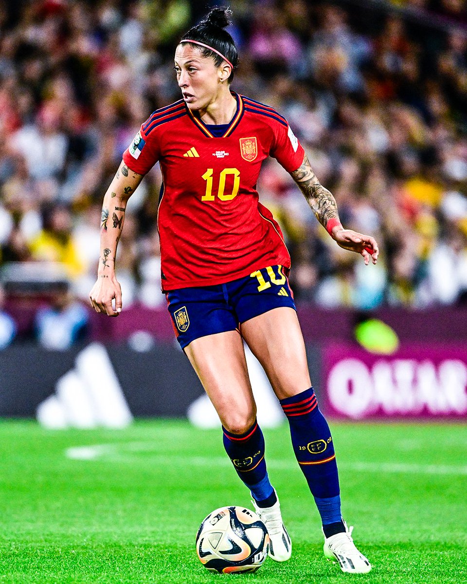 brfootball's tweet photo. Jenni Hermoso will pursue sanctions against RFEF President Luis Rubiales after he kissed her during Spain's World Cup celebrations. 

In a statement with her union: 

'It is essential that our team is represented by figures who project their values of equality and respect in all areas'