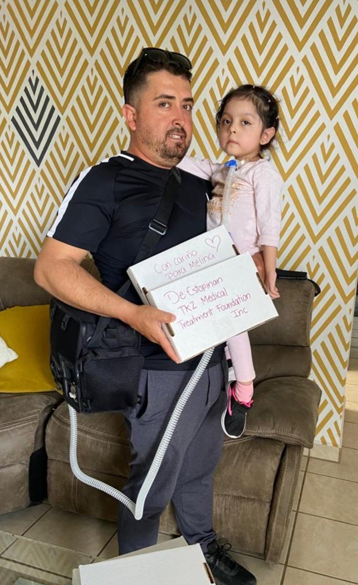 EstopinanGroup's tweet image. Melinda #MEX #TK2.   The Estopinan TK2 Medical Treatment Foundation for help. #Happy to PROVIDE #gastro intestinal tubes necessary for her to receive nutrition! #estopinan  #tk2 #medical #foundation    #children #nutrition #worldwide #mexico #life #faith #believe #miracles