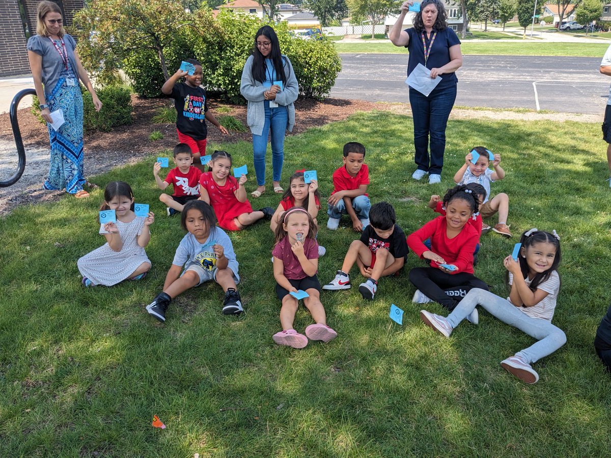 LakeParkASD4's tweet photo. Students participated in a CHAMPS bootcamp to review behavior expectations around Lake Park.  They were able to earn Panther Pride tickets for being such good listeners!  #ASD4ALL #LakeParkPanthers https://t.co/V2wRRfn84E