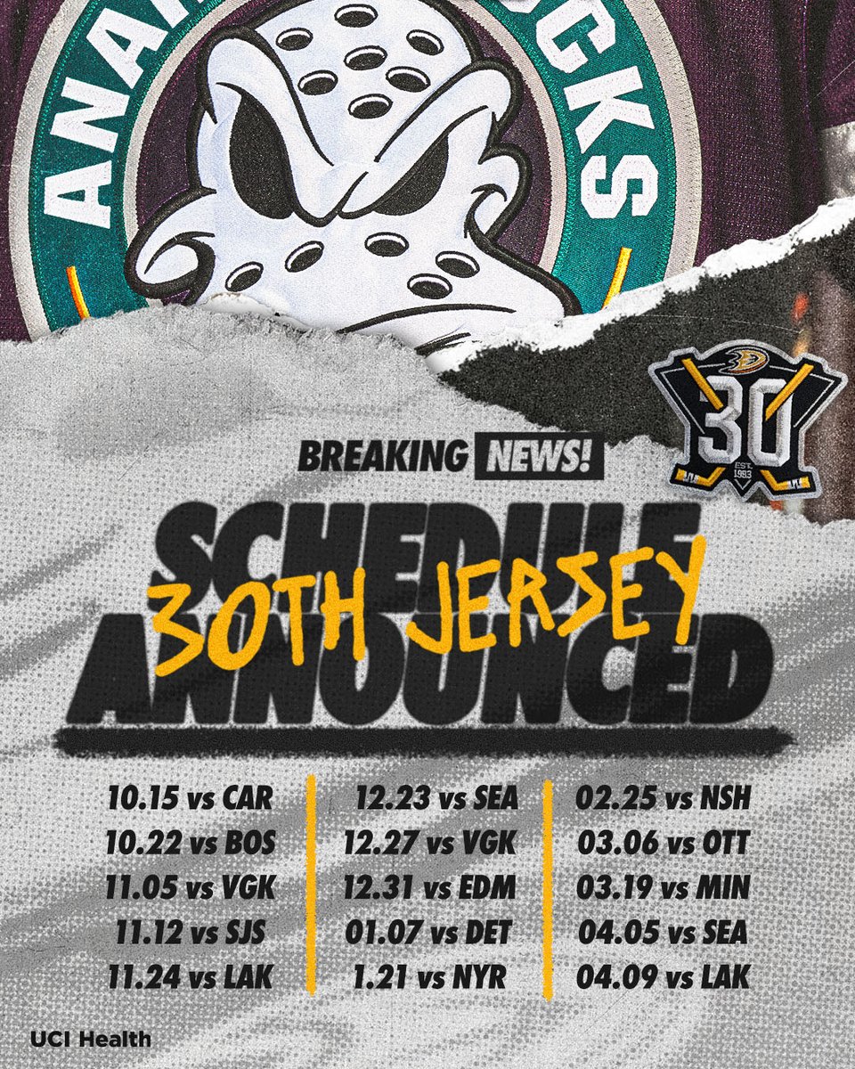AnaheimDucks's tweet photo. Plum and jade 15 times this season 👀

More: https://t.co/jdnKZ7kjut

#FlyTogether https://t.co/J0mDUBgSR7
