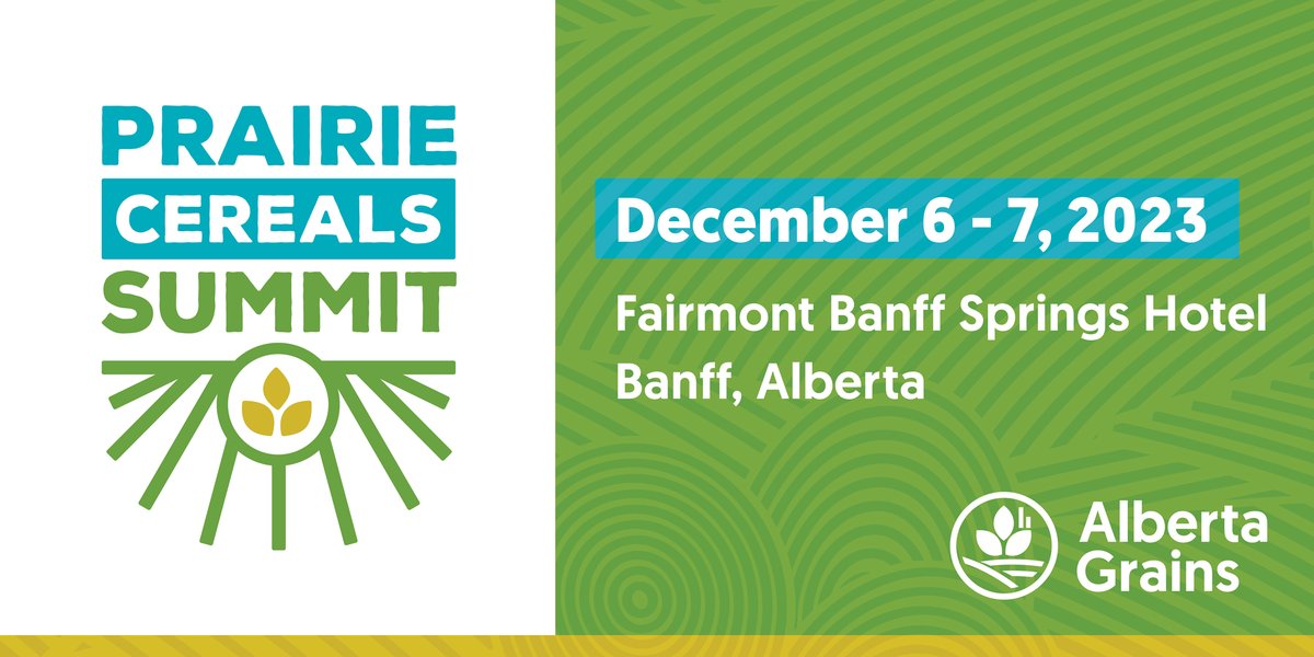We have a handful of sponsorship opportunities available for #PCS! This esteemed event is held in #Banff each year and features discussions on policy, research, agronomy and more!

If you want to get involved, send us a note through our contact form.

bit.ly/3QTOozF