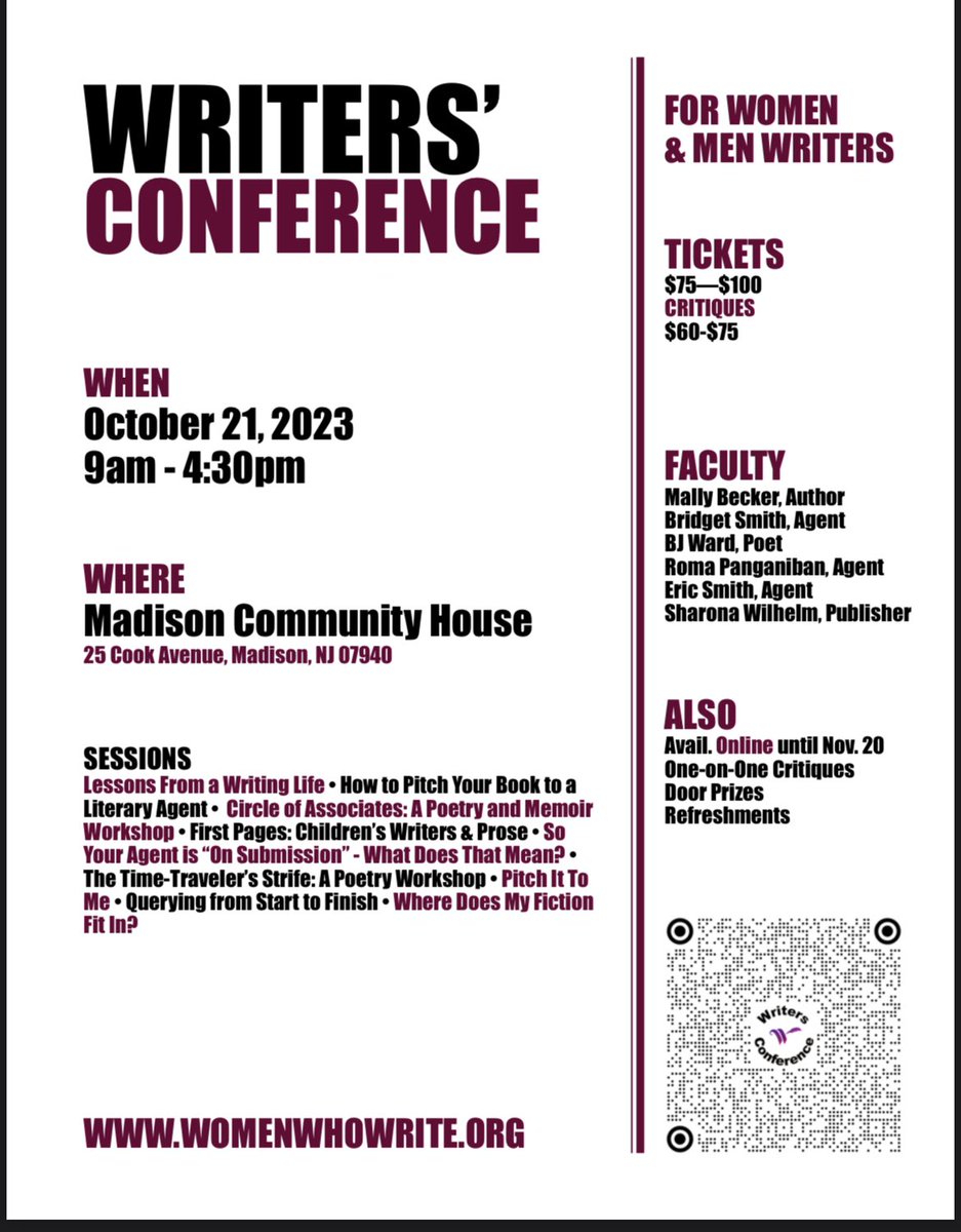 megmalhotra's tweet photo. Exciting news - Women Who Write 2023 Conference open to all! https://t.co/GwpiDSaRmw