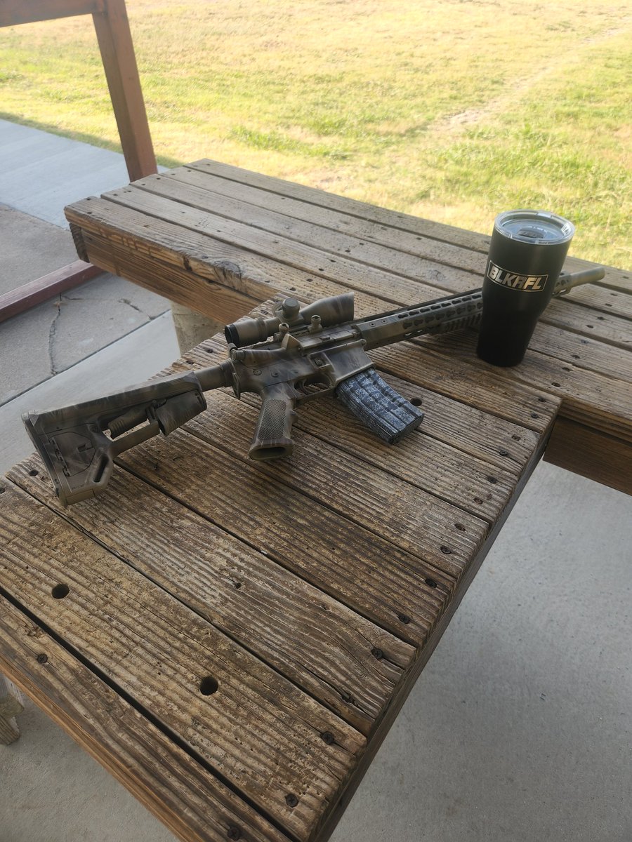 c3dramm's tweet photo. @blckriflecoffee Temple, we don't only sling a mean cup of joe, we also sling some lead on range day! #leadtherapy https://t.co/A6s6BGMMeF