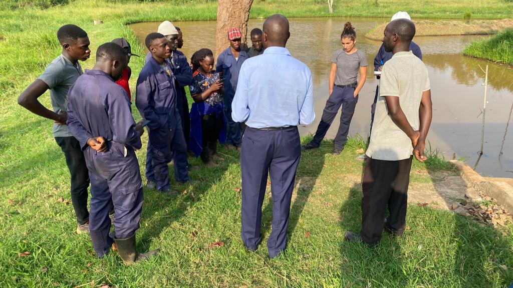 MAK_DABE's tweet photo. Exciting times at Makerere University! Students from Water &amp; Irrigation Eng and Agric Eng are diving into real-world experience at MUARIK. From smart irrigation systems to manhole design/construction and water pumping system maintenance, they're making a splash in the field. https://t.co/TsegHcYoEf