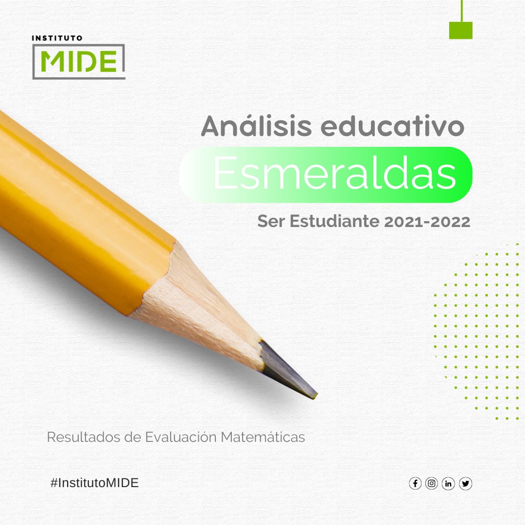 institutomide's tweet photo. Te compartimos algunos datos sobre nuestra intervención en la evaluación del programa “Ser estudiante 2021-2022” en Ecuador. 
Haz clic en el enlace y conoce más👇

https://t.co/3KJa0Db9CL https://t.co/fmPG77xJbT