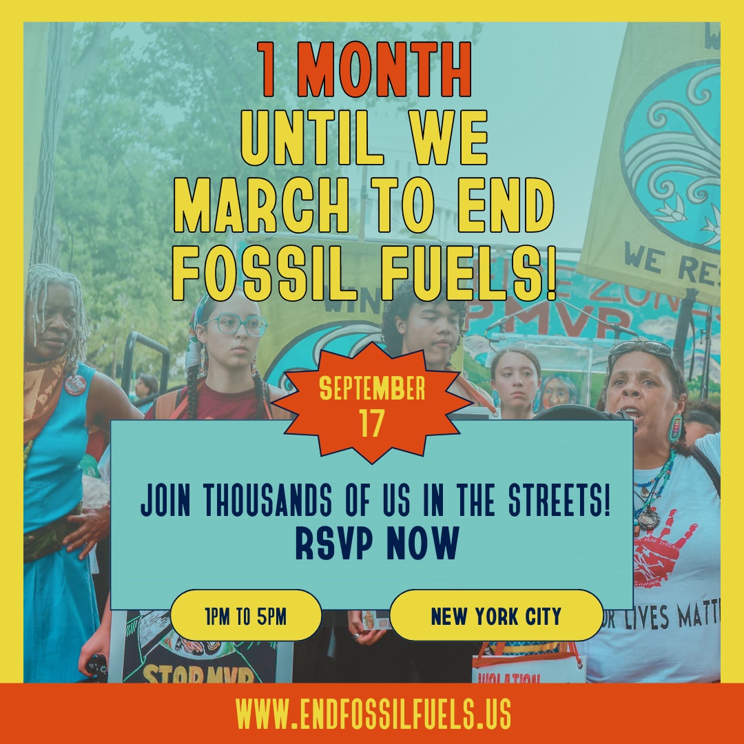New York led the way in banning fracking. 

Now, it's time to show up in the streets yet again to demand <a href="/POTUS/">President Donald J. Trump</a> stop breaking his campaign promise to end federal permitting of fossil fuels. 

9/17, NYC, be there!

actionnetwork.org/forms/march-en…