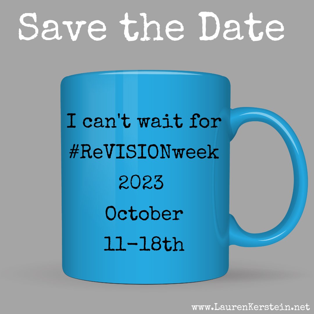 So excited to roll up my sleeves and revise with you all! #ReVisionWeek #MarkYourCalendars #Revisions #kidlit #WritingCommunity #RateYourStory #AuthorsOfTwitter #AmRevising @ShannonStocker_ @MicBabay @jopastro @KatieFrawley1