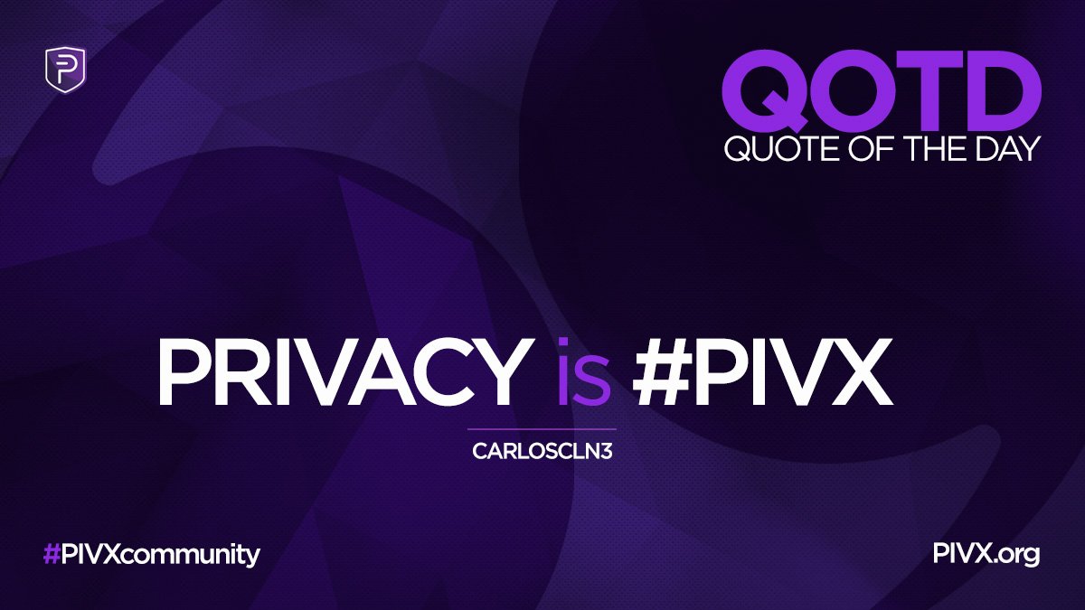 fr_privacy's tweet photo. Ever hear 'For Your Eyes Only'? That's how we treat your transactions at #PIVX. High-quality security baked in each transaction, ensuring your money moves the way you want - in utmost #privacy. Isn't that what freedom feels like? #cryptoprivacy #PIVXShield https://t.co/CWO61mIPL0