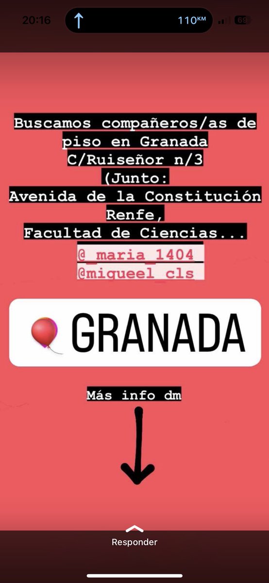 CivicoLopez's tweet photo. #pisosgranada #granada #pisosuniversidad #pisosugr #compañerosgranada https://t.co/UbSIpm0kW3