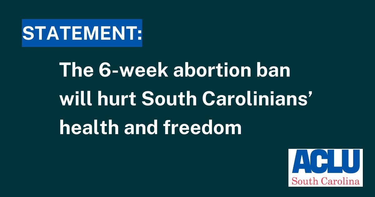 ACLU of South Carolina tweet media