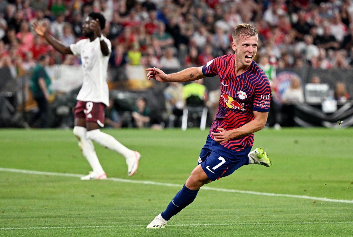 Fabrizio Romano (@fabrizioromano) on Twitter photo RB Leipzig director Oliver Mintzlaff has confirmed that Olmo won’t be sold to City: “Dani Olmo will be part of the Leipzig squad this season”. 🚨⛔️
“No matter who is interested, he’s here and he’s staying”, he told <a href="/cfbayern/">Christian Falk</a>. RB Leipzig director Oliver Mintzlaff has confirmed that Olmo won’t be sold to City: “Dani Olmo will be part of the Leipzig squad this season”. 🚨⛔️
“No matter who is interested, he’s here and he’s staying”, he told <a href="/cfbayern/">Christian Falk</a>.