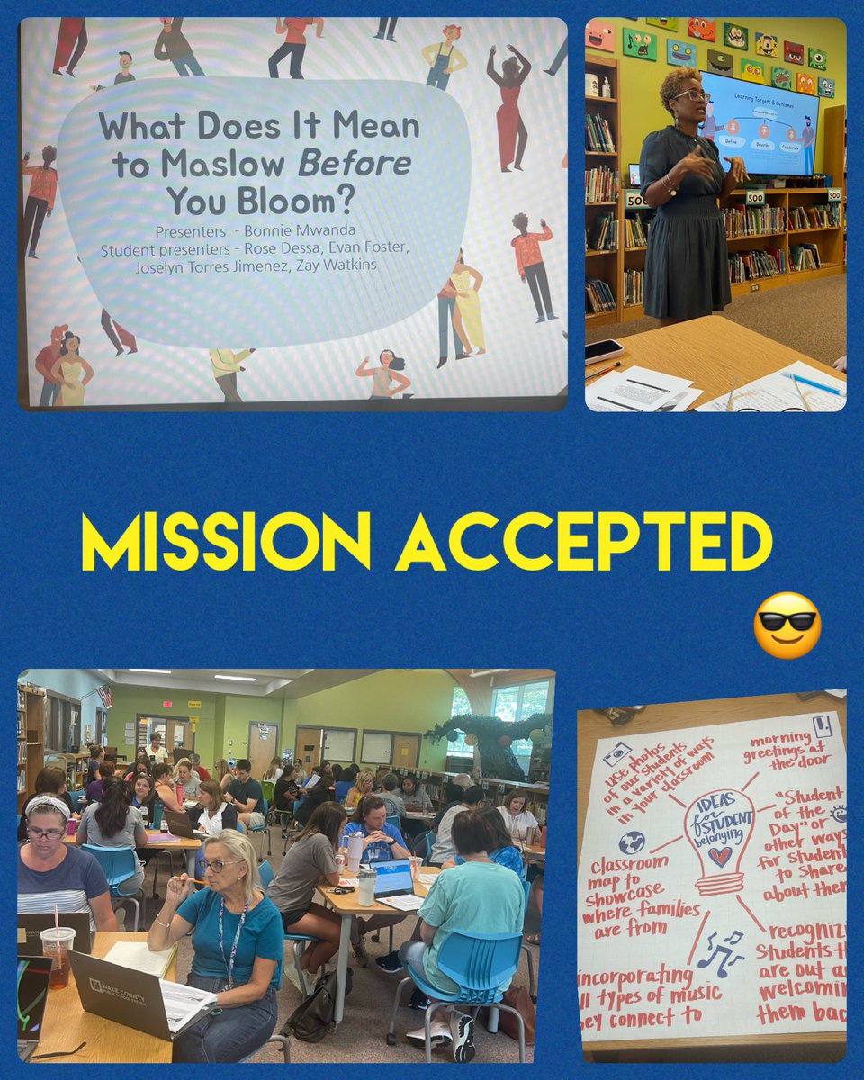 Ms. T Williams WESAP (@trosswilliams11) on Twitter photo <a href="/WakefieldES/">Wakefield Elementary</a> today, we were so lucky to hear from Equity in Education Enthusiast, @BMwanda_Edu. Thank you for the tools to complete the mission!! <a href="/WakefieldES/">Wakefield Elementary</a> today, we were so lucky to hear from Equity in Education Enthusiast, @BMwanda_Edu. Thank you for the tools to complete the mission!!