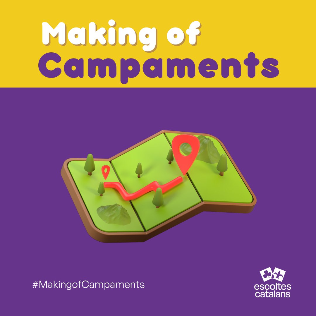 EscoltesCat's tweet photo. #MakingofCampaments | Arribem a un terreny, hi plantem les tendes i donem per començats els campaments. Sembla fàcil, oi? 🏕
Una part essencial dels campaments és en quin entorn concret els realitzem, decisió que sempre es pren responent a una lògica pedagògica. https://t.co/MuEvPQorZ3