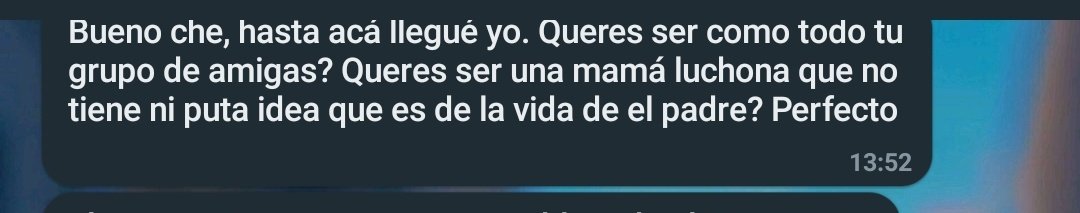 Se pierde por meses, pero cuando aparece salta con alguna pavada 🤦‍♀️
Qué mal estaré pagando con este pibe?