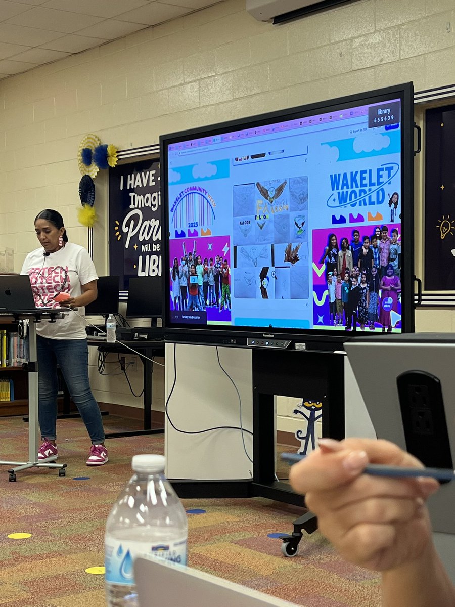 teacher_me9's tweet photo. Learning some cool techy stuff from the best! @MrsTGonzalez @FieldsFalcons #FieldsFalcons @curipodofficial @AdobeExpress @wakelet https://t.co/bgAKiCaT86