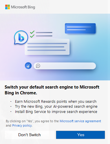 Microsoft really going all out with the adware. This on top of the search bar just feels really cheap.