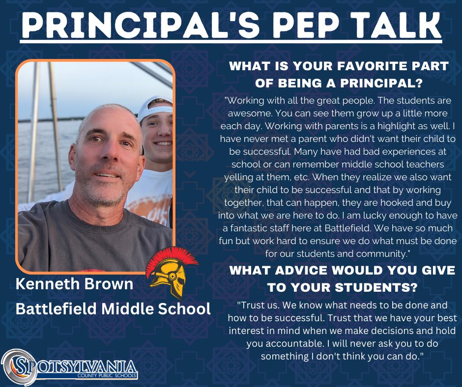 Check out our brand-new feature showcasing our outstanding principals! #wearespotsy