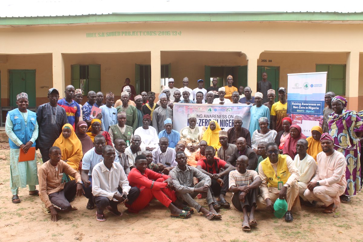 ClimateWed's tweet photo. The International Climate Change Development Initiative (ICCDI) has sensitised members of the Difa community in Yamaltu/Deba Local Government Area of Gombe State on net-zero carbon emission. #RANTZNigeria #NetZeroNG
Read More Here: https://t.co/WhBrBrzebk https://t.co/dQe4cvedWn