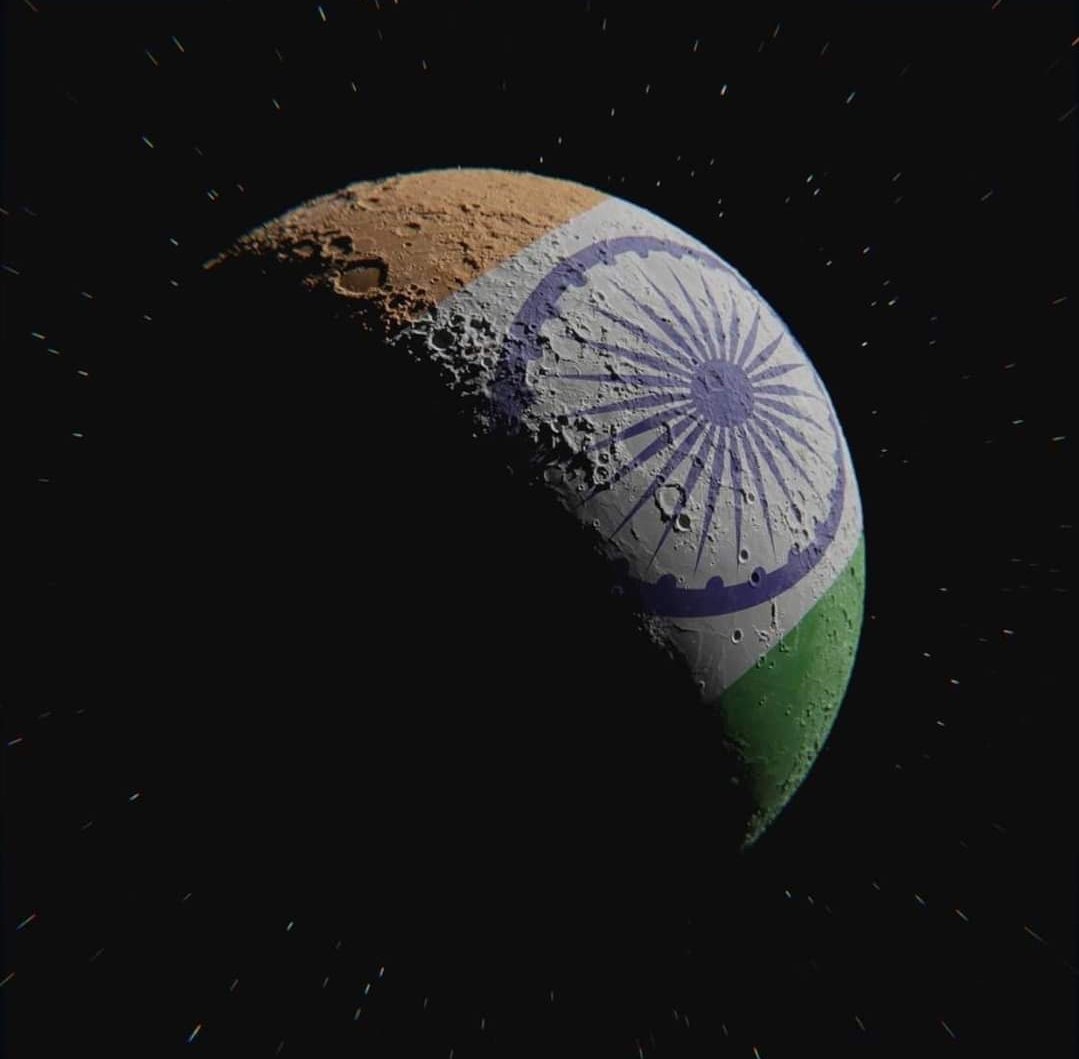 mohdsubuhan's tweet photo. #IndiaOnMoon #ProudMoment #Chandrayaan3 https://t.co/iPPgc1iwrM