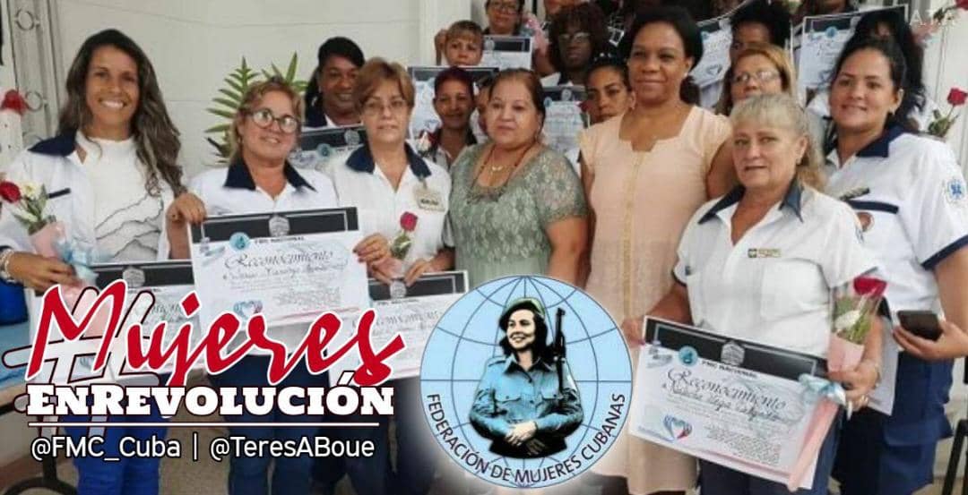 En el mundo que estamos construyendo, es necesario que desaparezca todo vestigio de discriminación en la mujer". 

#MujeresEnRevolución ⚡⚡
#CubaPorLaVida #CubaCoopera <a href="/cubacooperaven/">Brigada Médica Cubana en Venezuela</a> <a href="/MINSAPCuba/">Ministerio de Salud Pública de Cuba</a> <a href="/japortalmiranda/">José Angel Portal Miranda</a> ⚡⚡