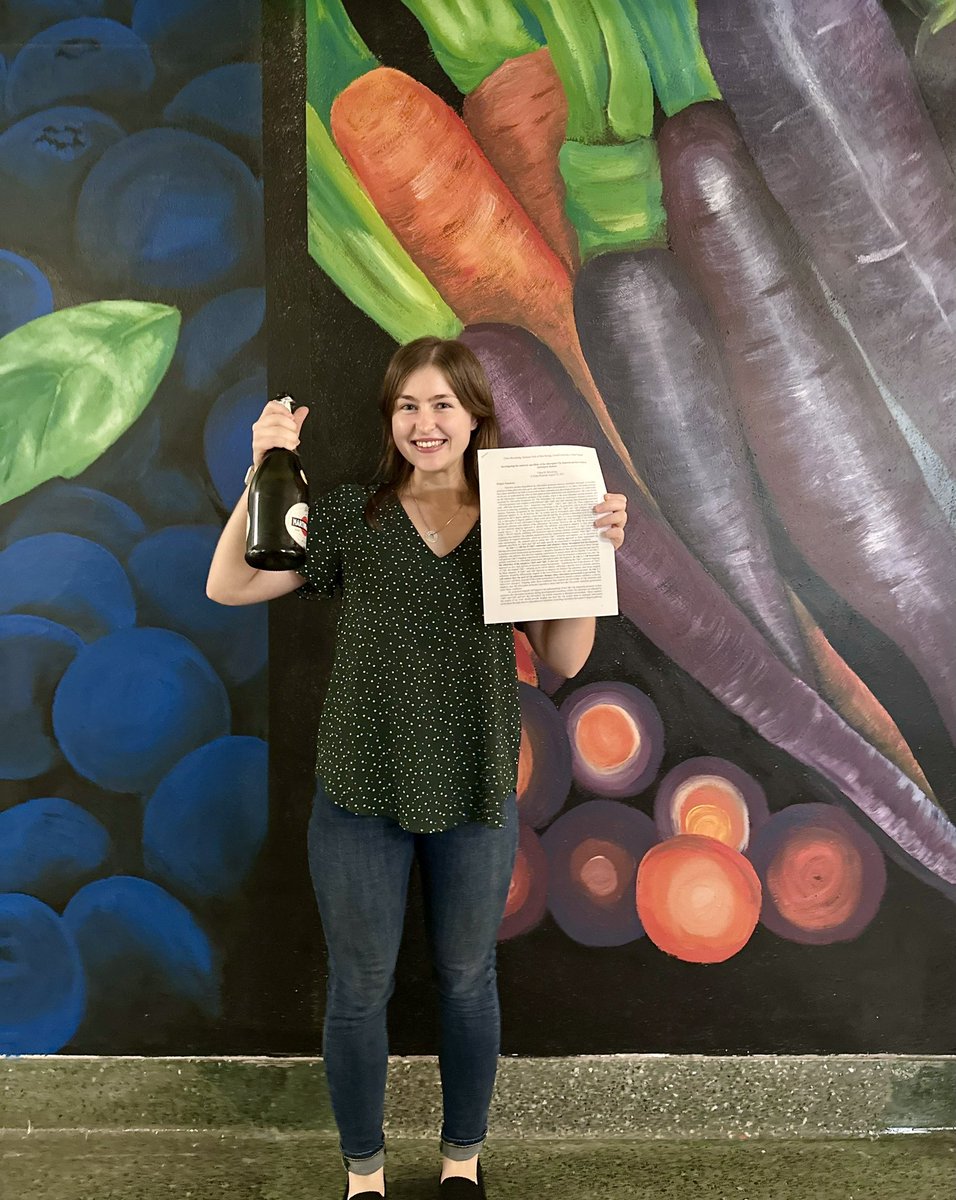 ClaireRavenburg's tweet photo. One step closer to Dr. Ravenburg #phdcandidate @vanwijklab https://t.co/wMIYoOeIWi