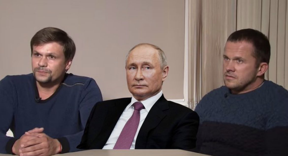 A picture of the suspects for the plane crash that killed Yevgeny Prigozhin