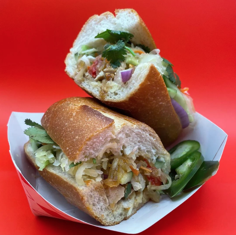 Hurray! It's Bahay Kubo Day— Home of the Filipino Bánh Mi. Serving from 5:00 to 8:00. Come on out for an ice-cold beer, wine, or cider. Come hungry. Come thirsty. We got you covered.