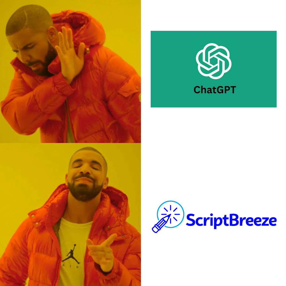 ScriptBreeze's tweet image. ScriptBreeze AI is BETTER THAN CHATGPT! Here's Why! What’s Inside: 
✍️Content Creation 
🖼 Text to Image 
🔊Text to Audio
🎙 Audio to Text
💻Code Generation 
🤖Chatbots
💰Earn from our Affiliate Program

All these on ONE PLATFORM!

Register for FREE at scriptbreeze.com